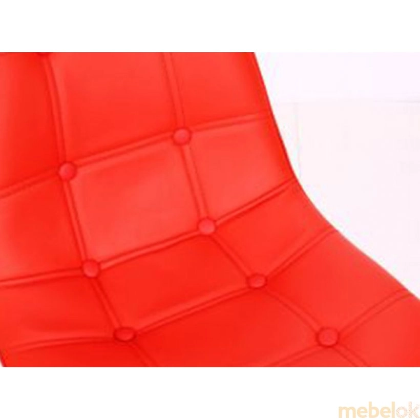 стілець з виглядом в обстановці (Стілець Salvia бук/червоний)