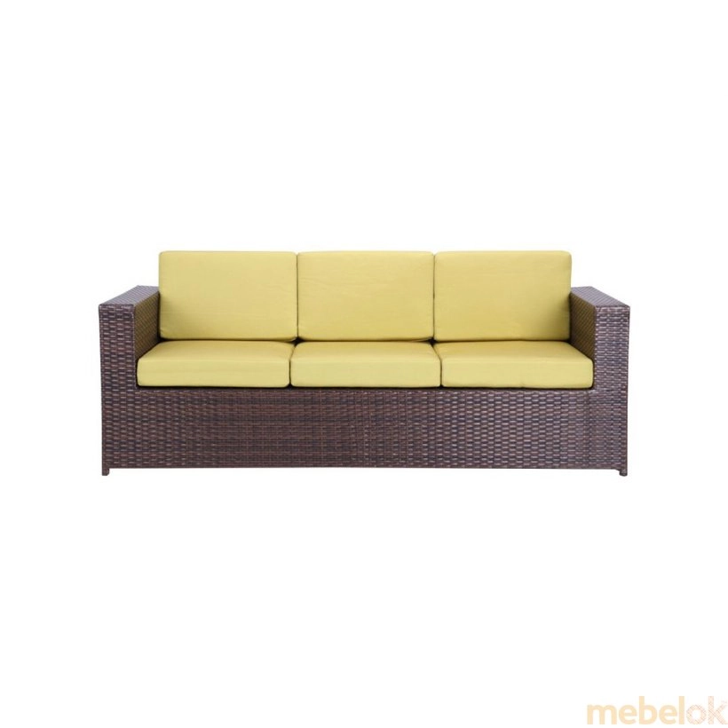 Комплект мебели Santo из ротанга Elit (SC-B9508) Brown Mixed YF1217 ткань A14203