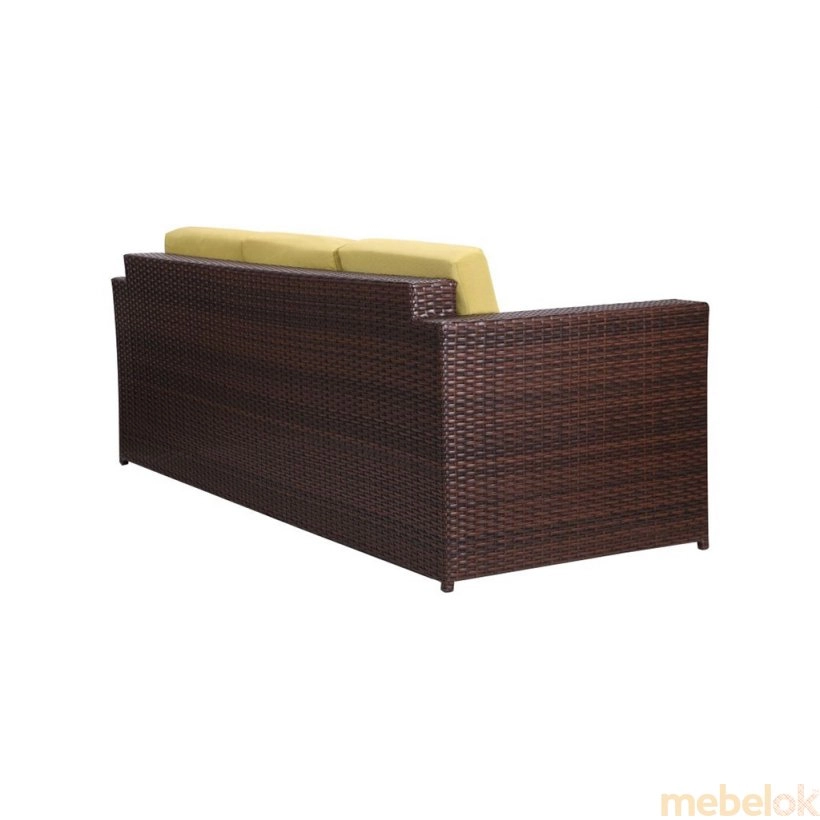 Комплект мебели Santo из ротанга Elit (SC-B9508) Brown Mixed YF1217 ткань A14203 от фабрики AMF (АМФ)