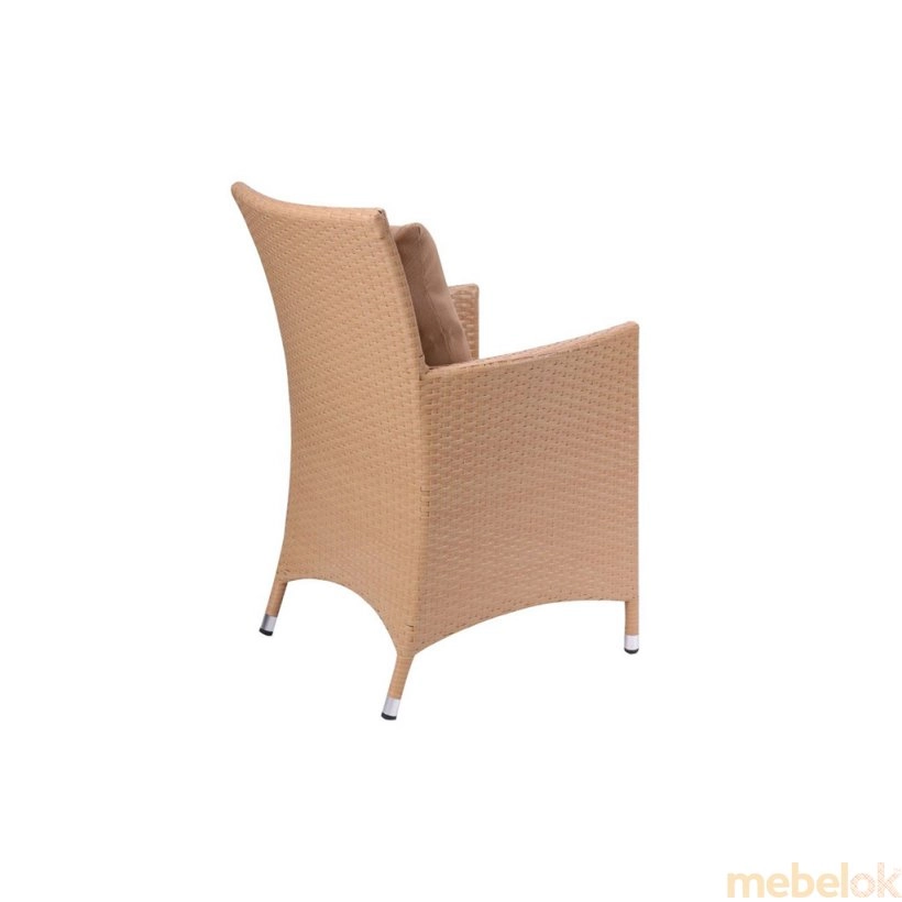 Комплект мебели Samana-6 из ротанга Elit (SC-8849) Sand AM3041 ткань A14203 с другого ракурса