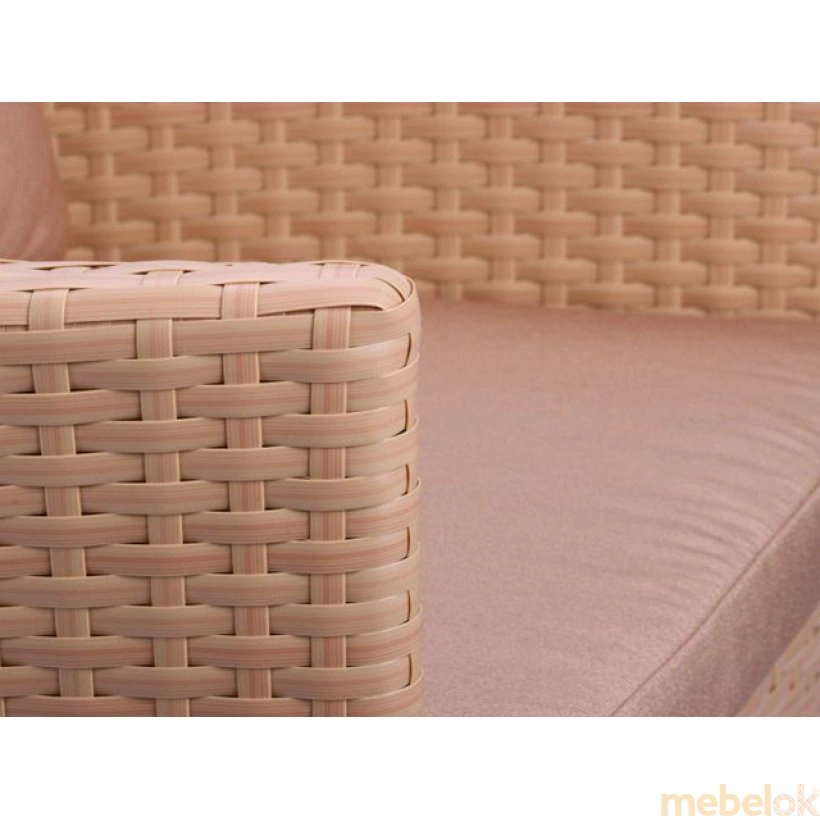 Комплект мебели Samana-4 из ротанга Elit (SC-8849-S2) Sand AM3041 ткань A14203