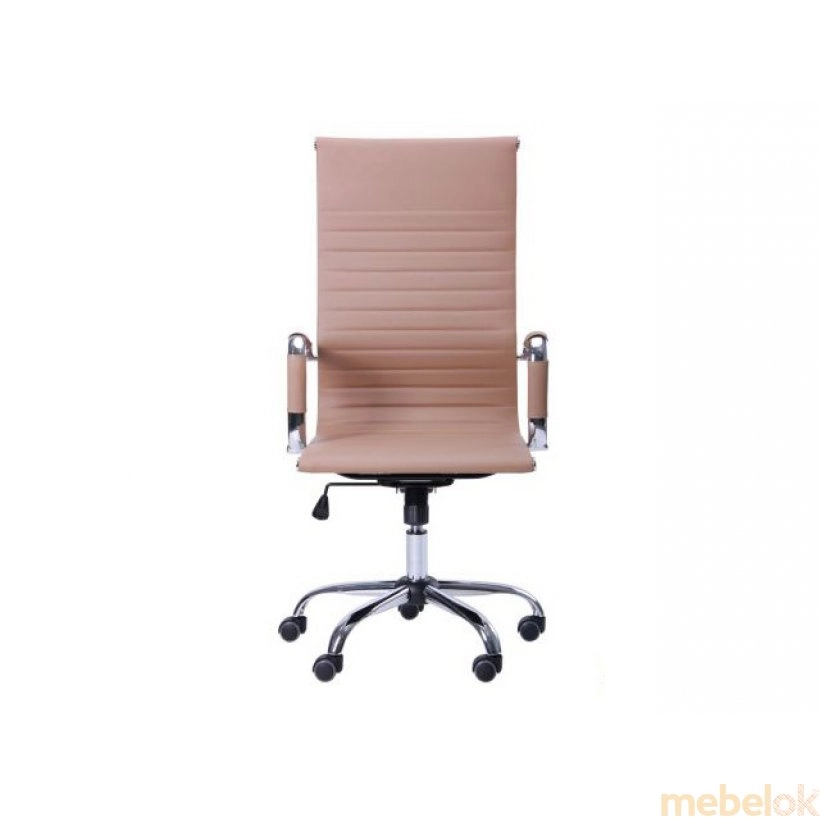 стул с видом в обстановке (Кресло Slim HB (XH-632) беж)