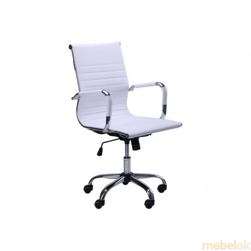 Крісло Slim LB (XH-632B) білий