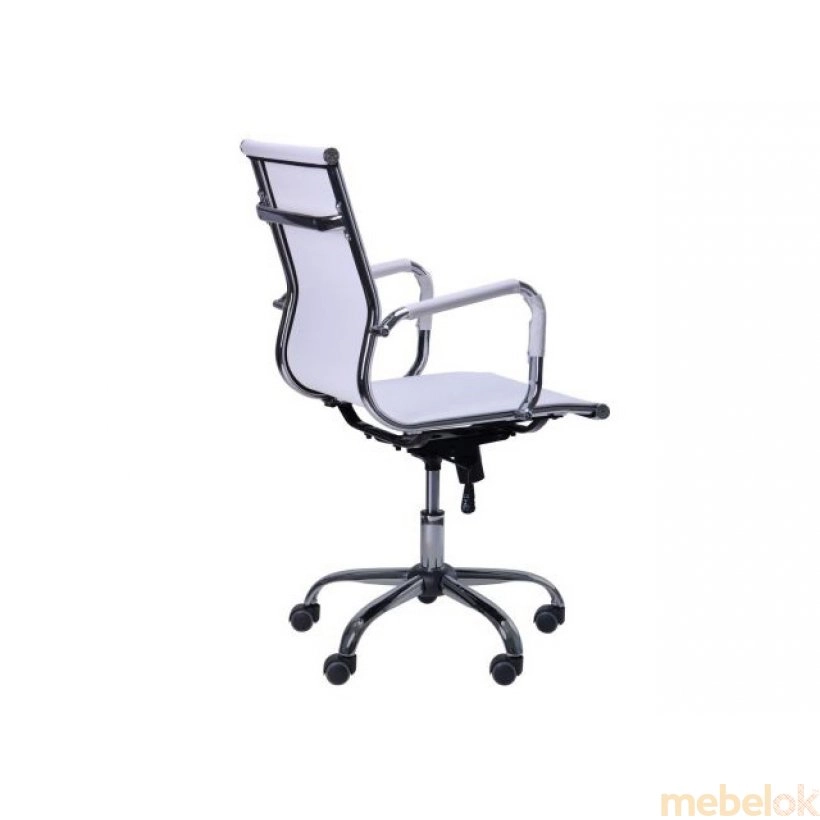 (Крісло Slim Net LB (XH-633B) білий) AMF (АМФ)