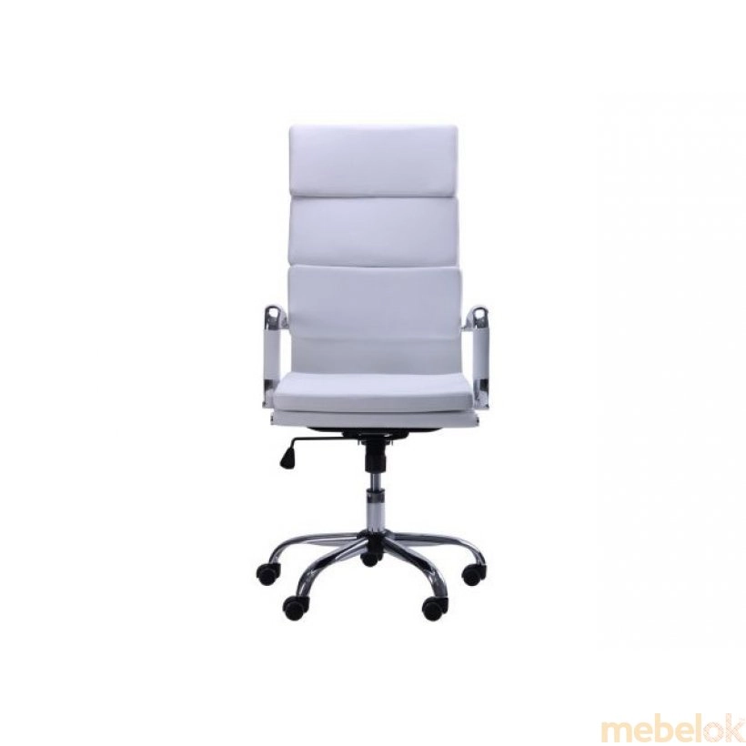 стул с видом в обстановке (Кресло Slim FX HB (XH-630A) белый)