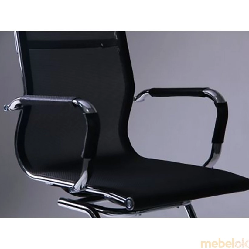 Кресло Slim Net CF (XH-633C) черный (99022) с другого ракурса