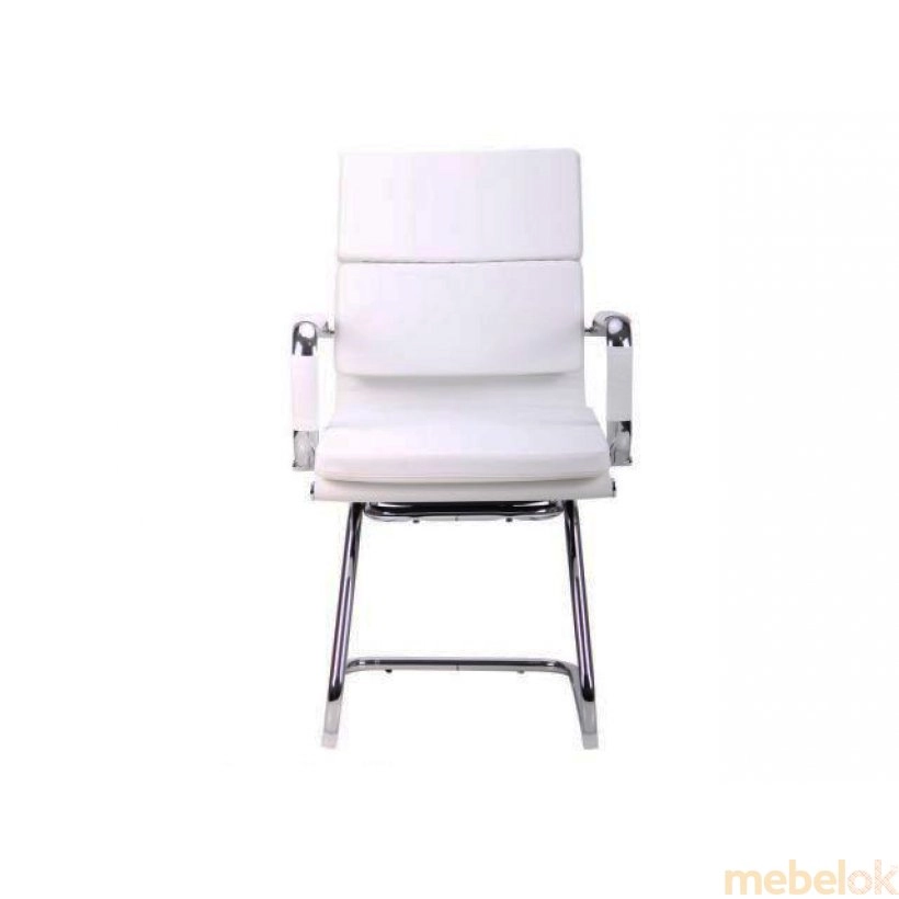 Кресло Slim FX CF (XH-630C) белый с другого ракурса