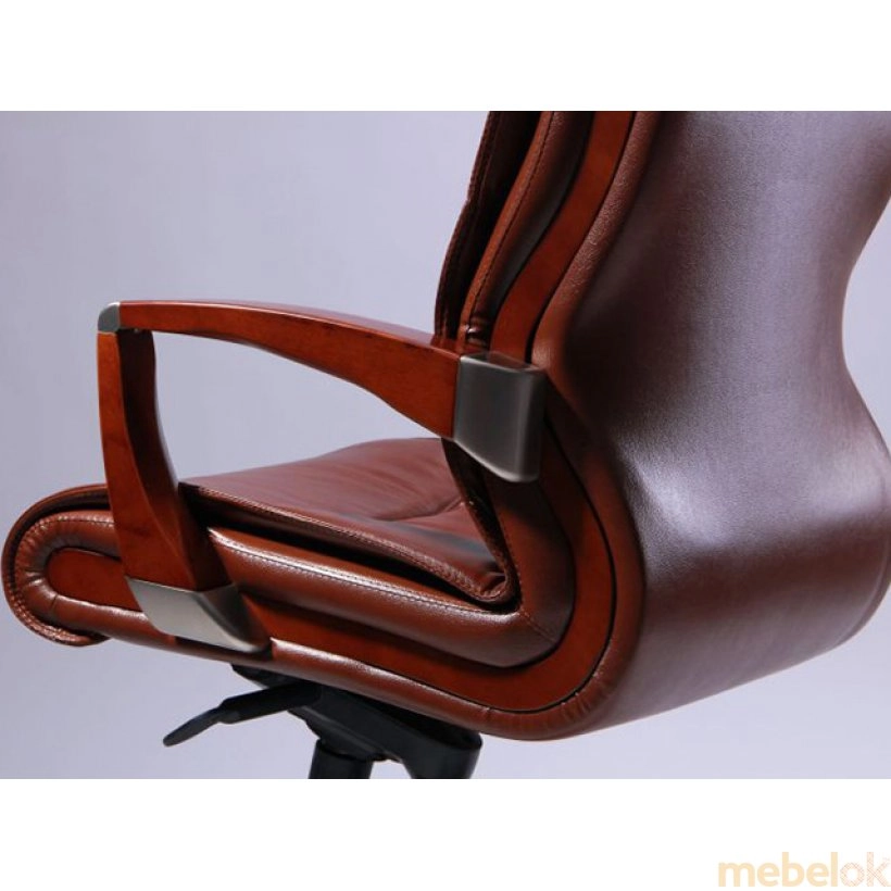 Крісло Montana НВ шкіра коричнева (619-B+PVC)