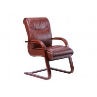Кресло Монтана CF кожа коричневая (619-D+PVC)