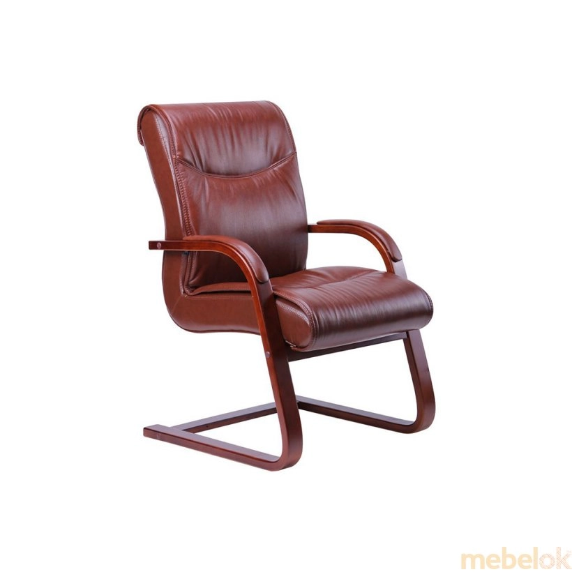 Крісло Montana CF шкіра коричнева (619-D+PVC)