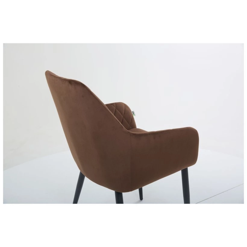 (Обіднє крісло Venera, вельвет коричневий) AMF (АМФ)