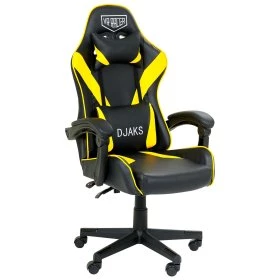 Кресло VR Racer Dexter Djaks черный/желтый