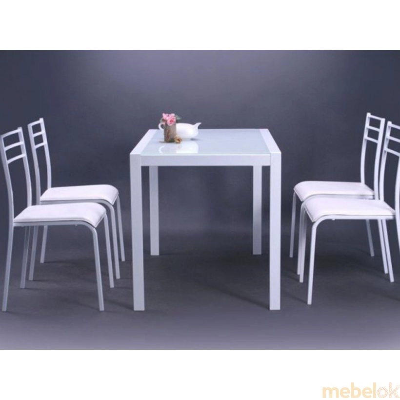 (Комплект Кмин стіл + 4 стільця (YS2458)) AMF (АМФ)