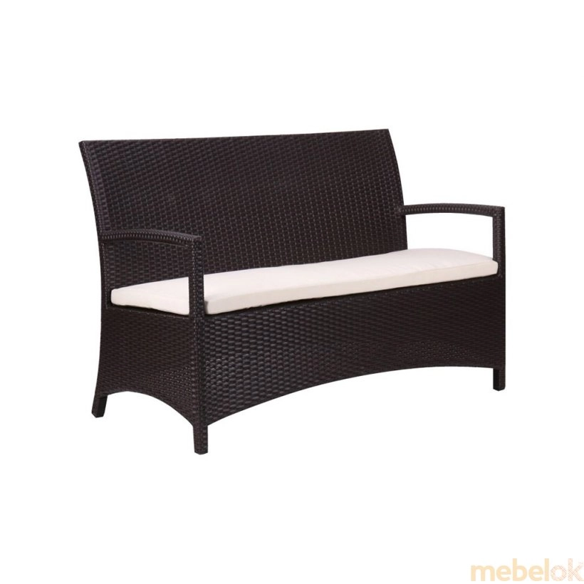 Комплект мебели Bavaro из ротанга Elit (SC-A7428) Brown MB1034 ткань A13815 от фабрики AMF (АМФ)