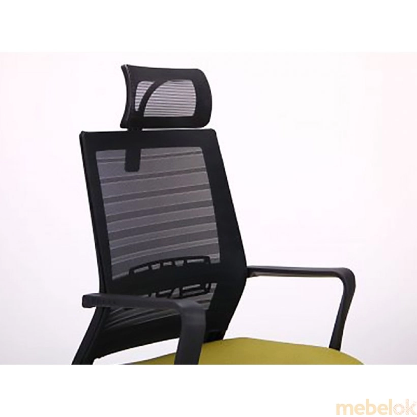 Кресло Radon черный/оливковый