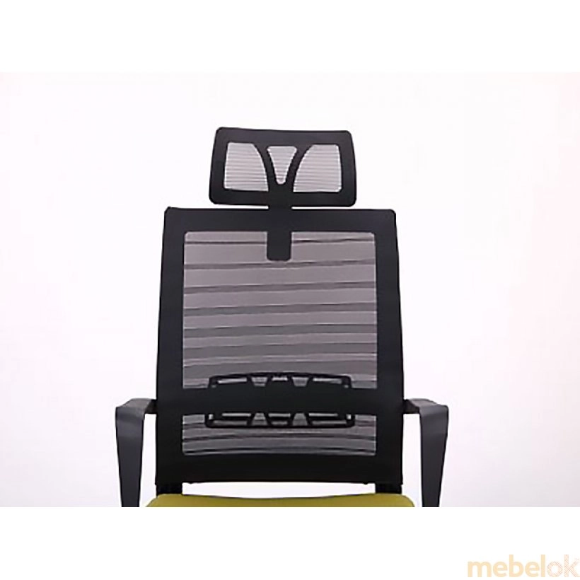 Кресло Radon черный/оливковый с другого ракурса