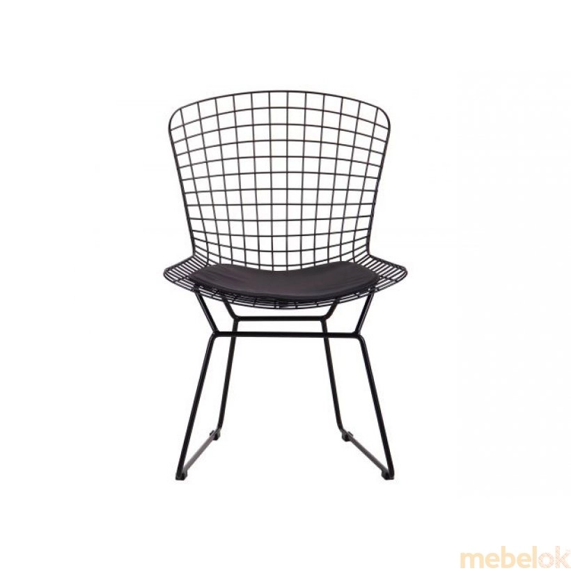 стул с видом в обстановке (Стул Rubi черный)