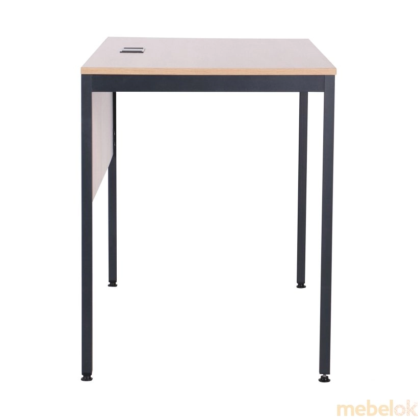 Письмовий стіл Осло чорний графіт, Дуб Сонома зі штрихкодом від фабрики AMF (АМФ)