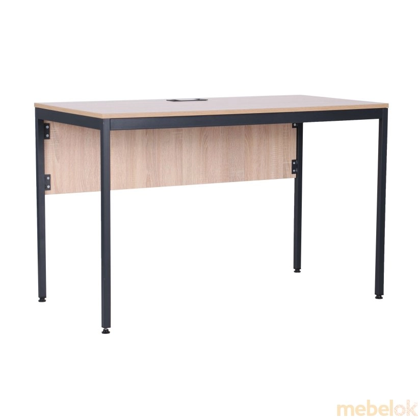 Письмовий стіл Осло чорний графіт, Дуб Сонома зі штрихкодом
