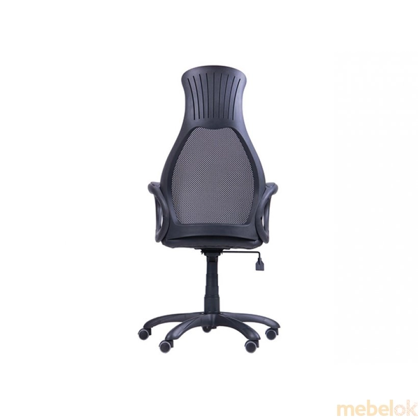 стул с видом в обстановке (Кресло Cobra Tilt черный/черный)