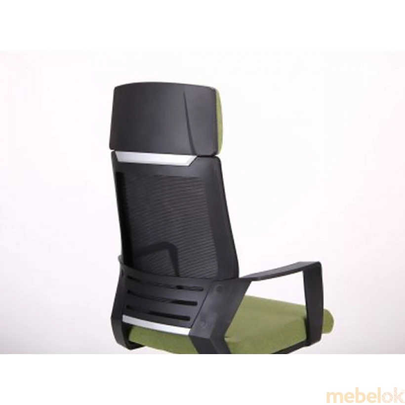 Кресло Twist black черный/зеленый