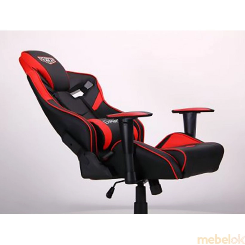 Кресло VR Racer Expert Winner черный/красный с другого ракурса