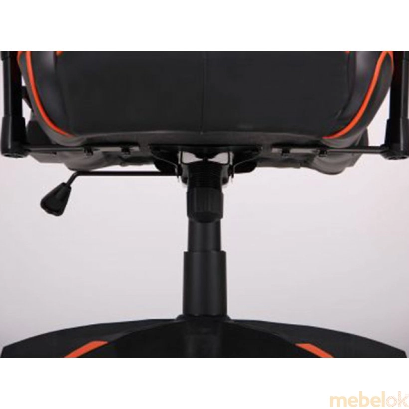 Кресло VR Racer Expert Genius черный/оранжевый