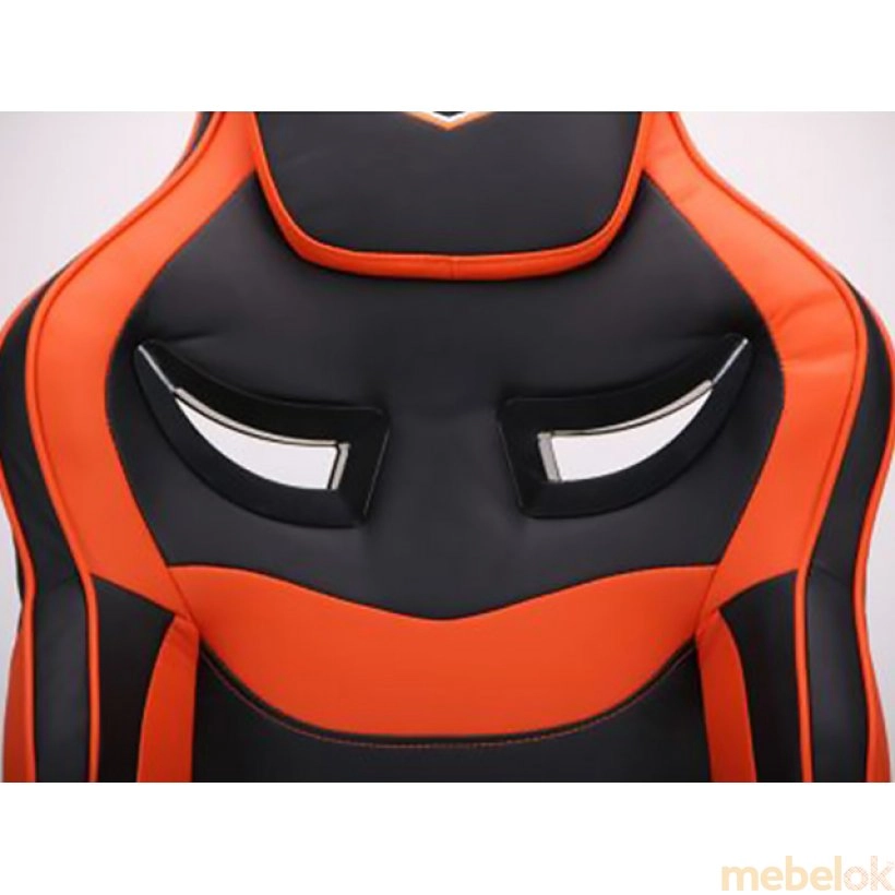 (Кресло VR Racer Expert Genius черный/оранжевый) AMF (АМФ)