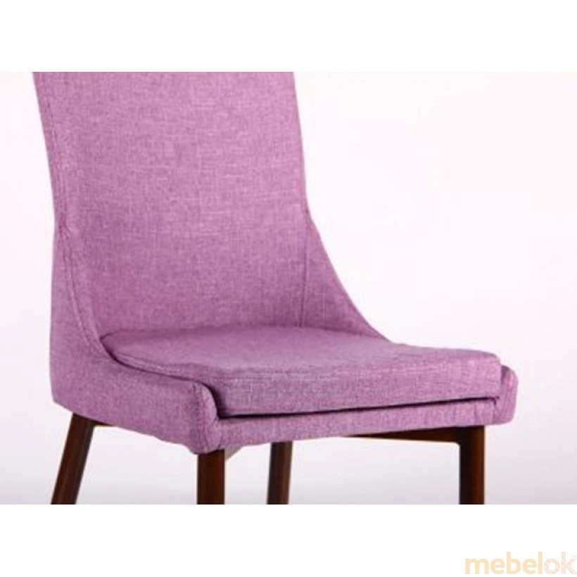 стул с видом в обстановке (Стул Verum орех/лиловый)