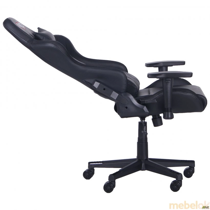 стул с видом в обстановке (Кресло VR Racer Techno X-Ray черный)