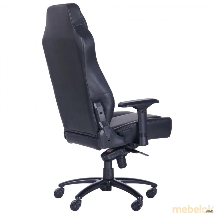 стул с видом в обстановке (Кресло VR Racer Expert Adept черный)