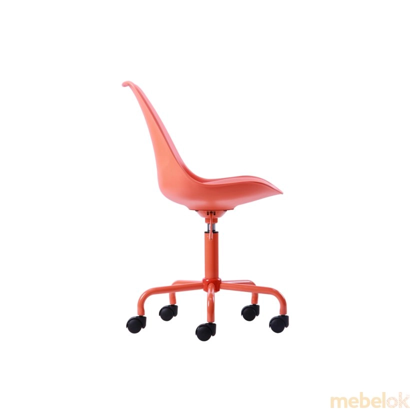 стілець з виглядом в обстановці (Стілець Aster RC помаранчевий)