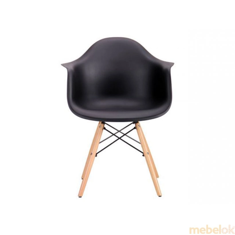 Кресло Salex PL Wood черный от фабрики AMF (АМФ)