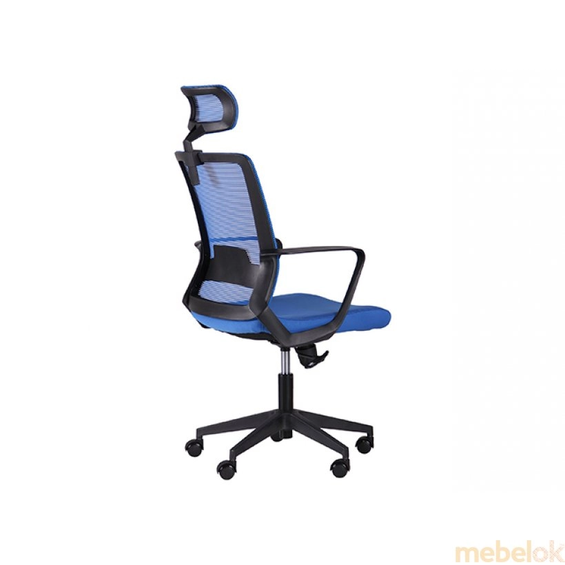 стілець з виглядом в обстановці (Крісло Argon HB синій)