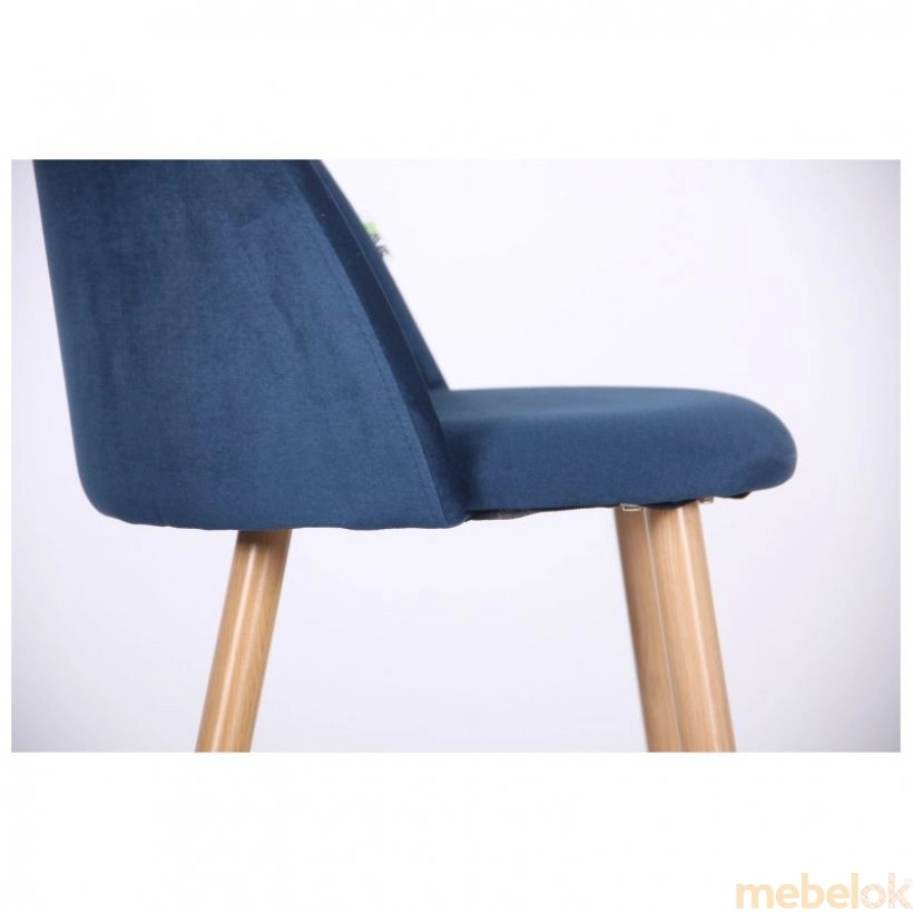 (Барний стілець Bellini бук/blue) AMF (АМФ)