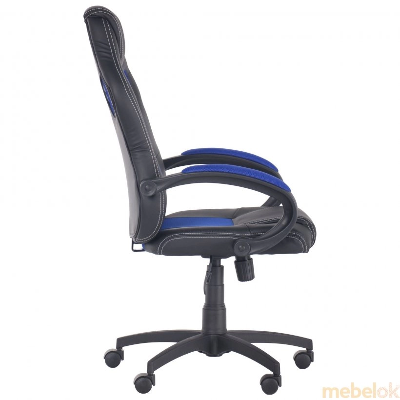 стілець з виглядом в обстановці (Крісло Chase N-20/Сітка синя)
