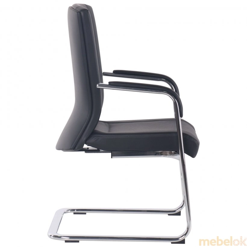 стілець з виглядом в обстановці (Кресло Bill CF Black)