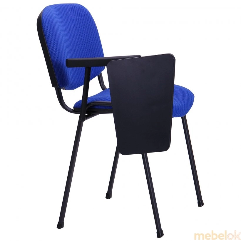 стілець з виглядом в обстановці (Стілець Ізо чорний а-21 зі столиком)