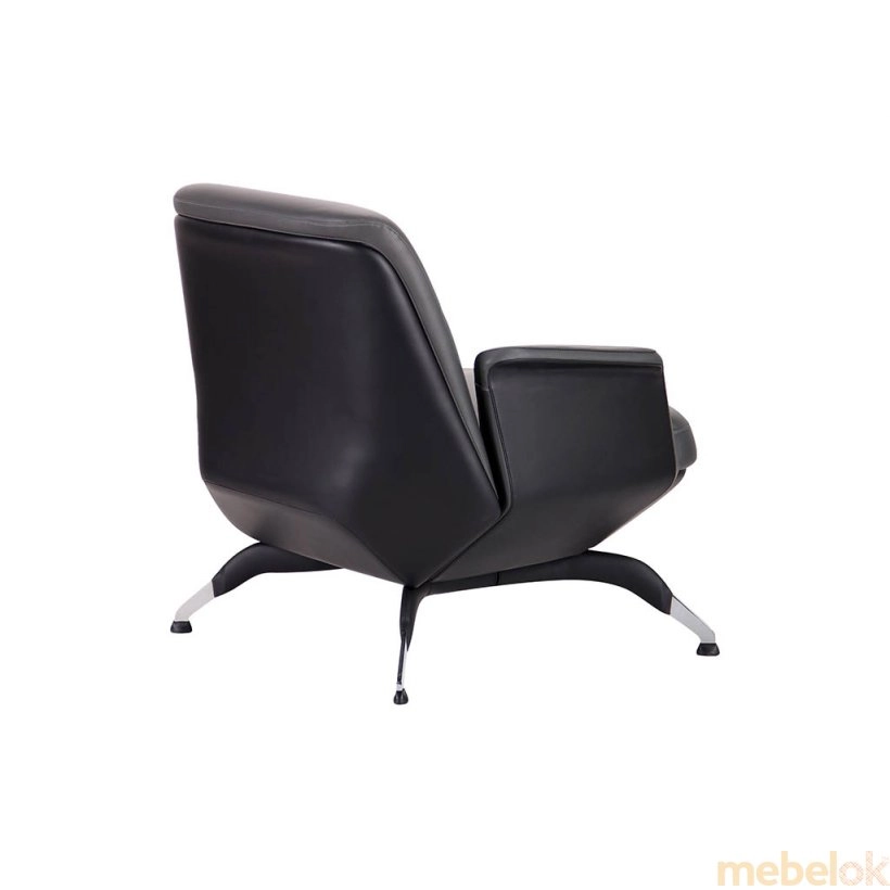 стул с видом в обстановке (Кресло Absolute Grey/Black)