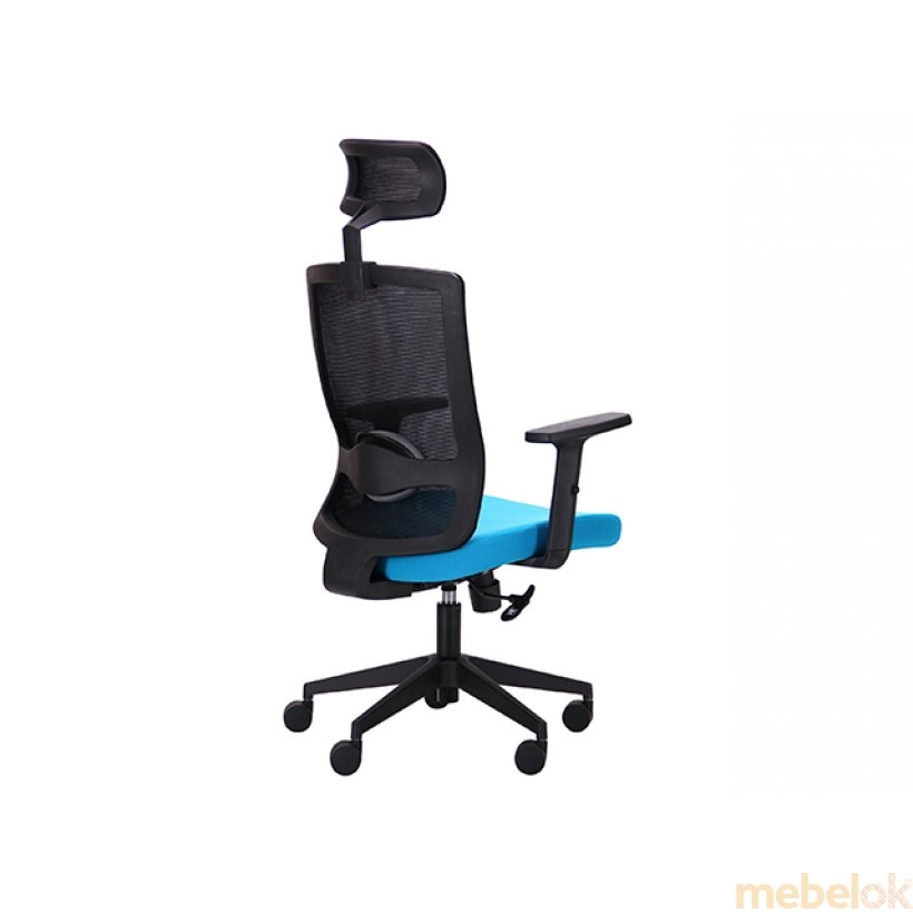 Кресло Xenon HB черный/лазурь от фабрики AMF (АМФ)