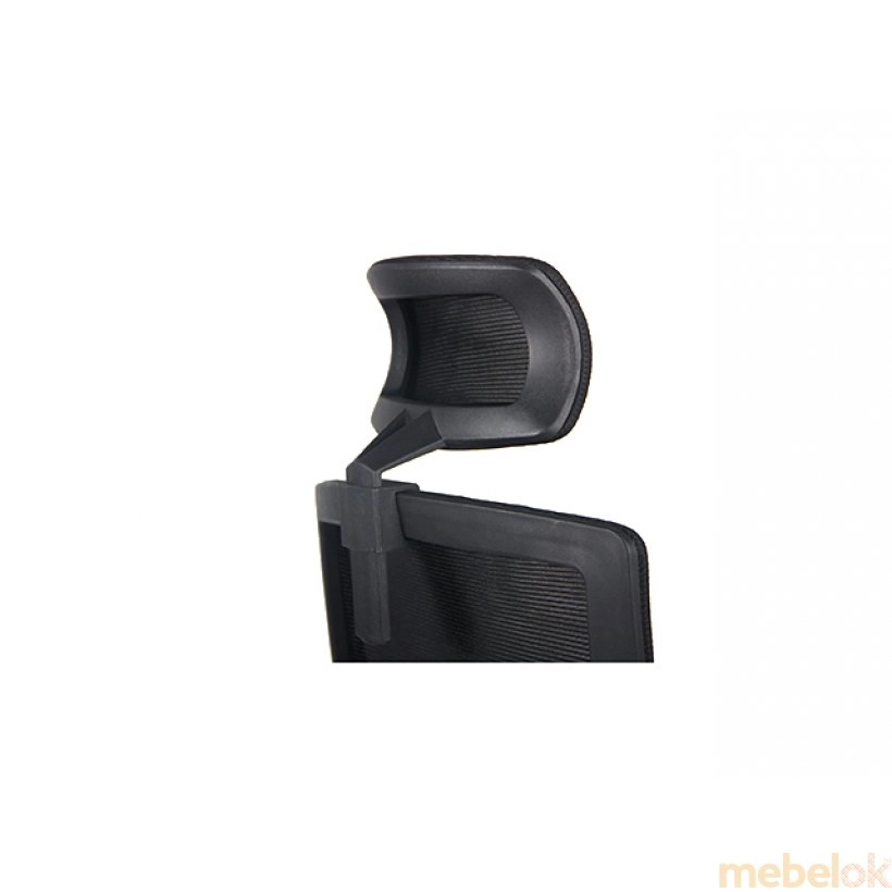 Кресло Xenon HB черный/гранат с другого ракурса