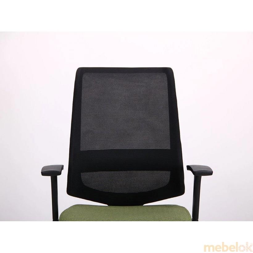 Крісло Carbon LB чорний/зелений