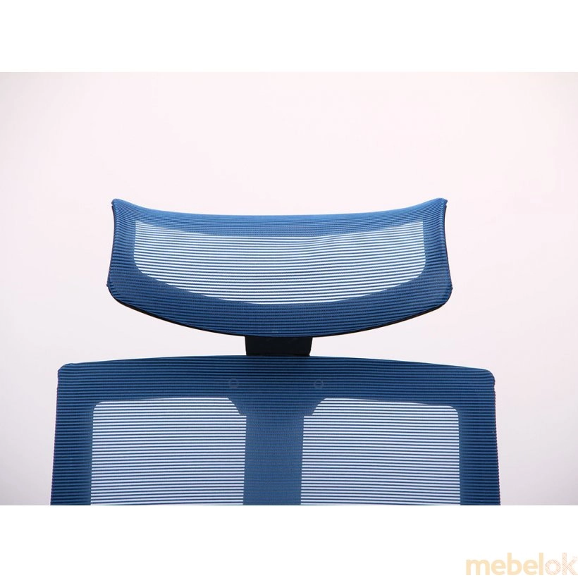 стул с видом в обстановке (Кресло Neon светло-синий/черный)