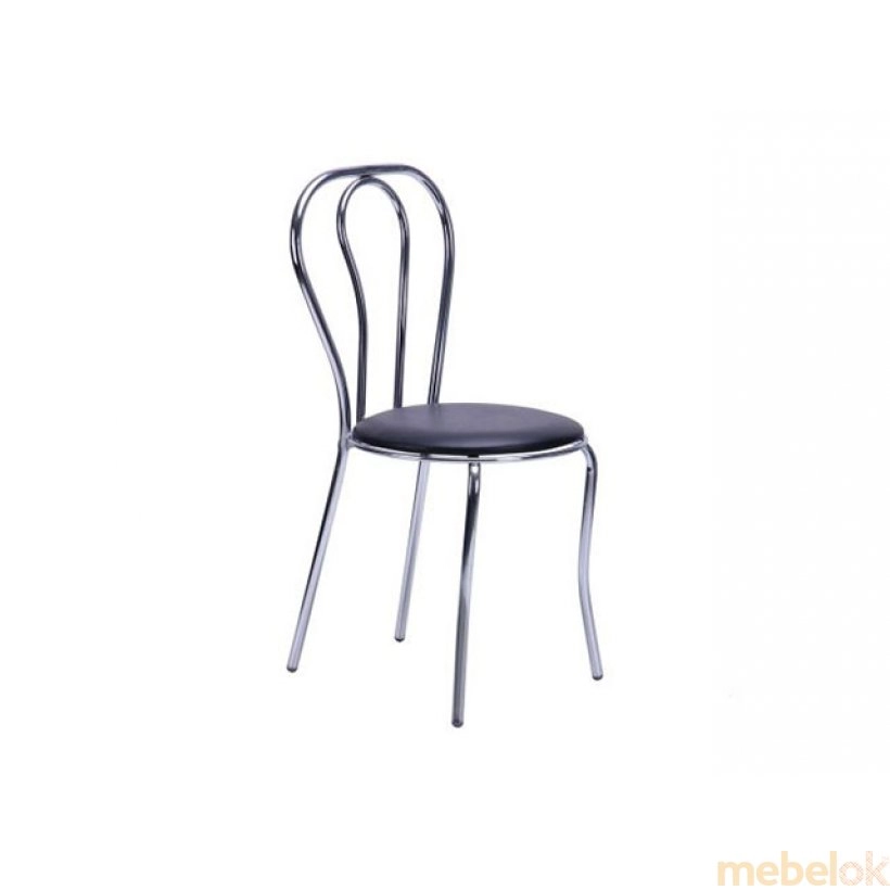 стілець з виглядом в обстановці (Стілець Моцарт хром)