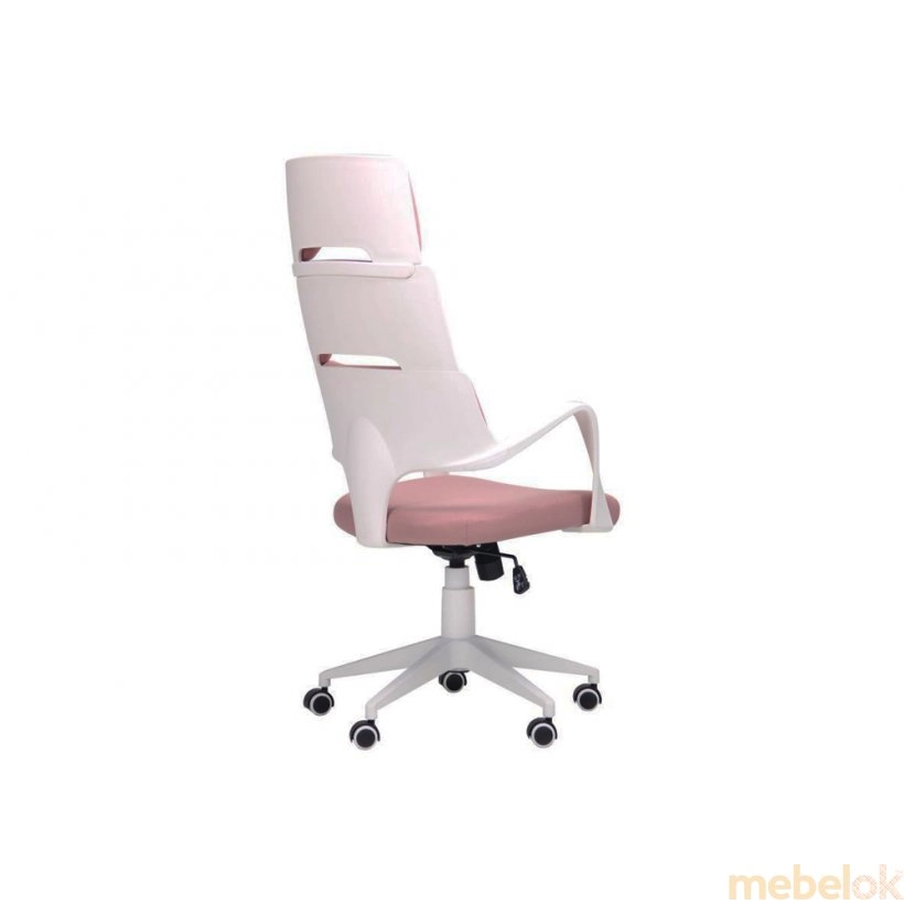 стілець з виглядом в обстановці (Крісло Spiral White Pink)