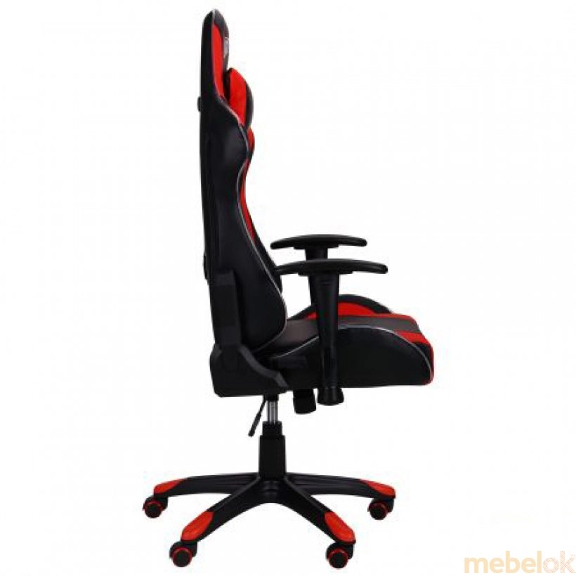 стул с видом в обстановке (Кресло VR Racer Spark Red)