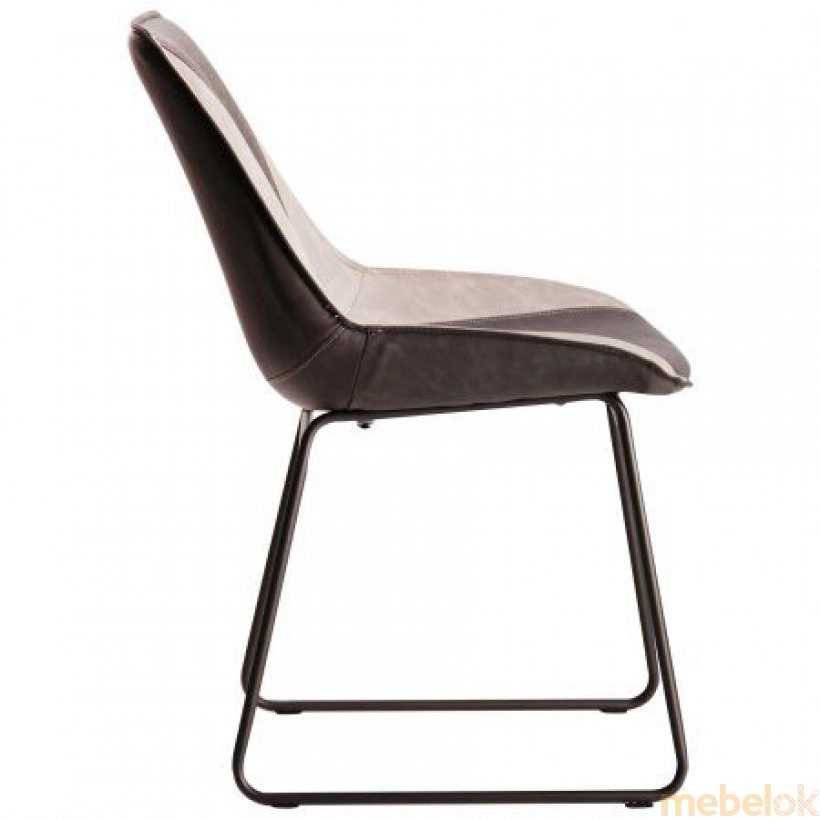 стул с видом в обстановке (Стул Cherokee Dark Gray/Light Gray)