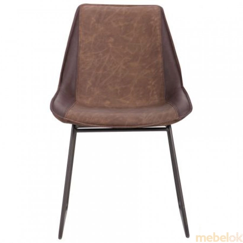 стул с видом в обстановке (Стул Cherokee Coffe/Dark Brown)