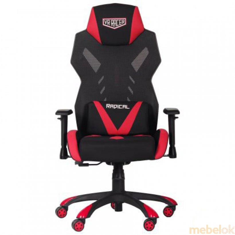 Кресло VR Racer Radical Grunt черный/красный от фабрики AMF (АМФ)