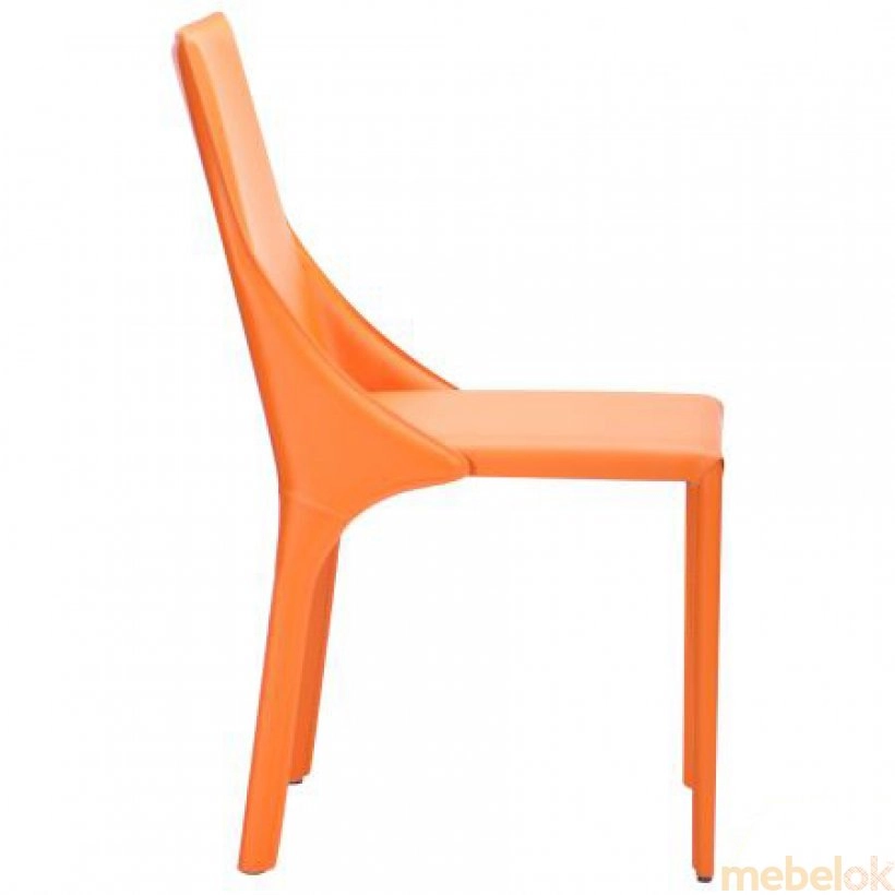 стул с видом в обстановке (Стул Artisan orange)